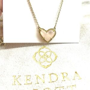 Kendra Scott Gold Heart Pendant Necklace
